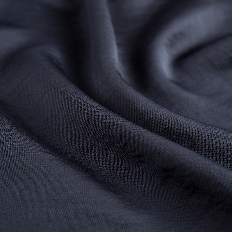 필라멘트 씨실 스트레치 새틴 원단